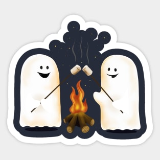 Toasty Ghosties Sticker